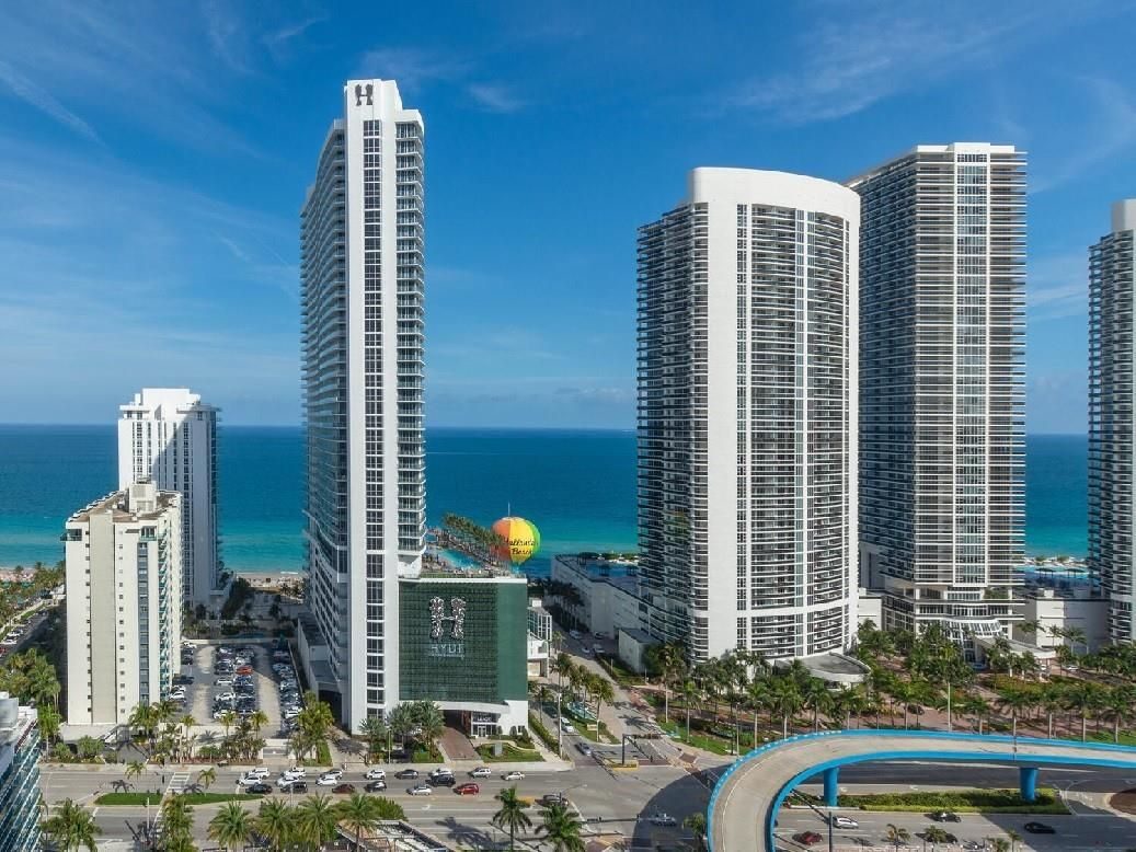 Hyde Beach House exterior towers