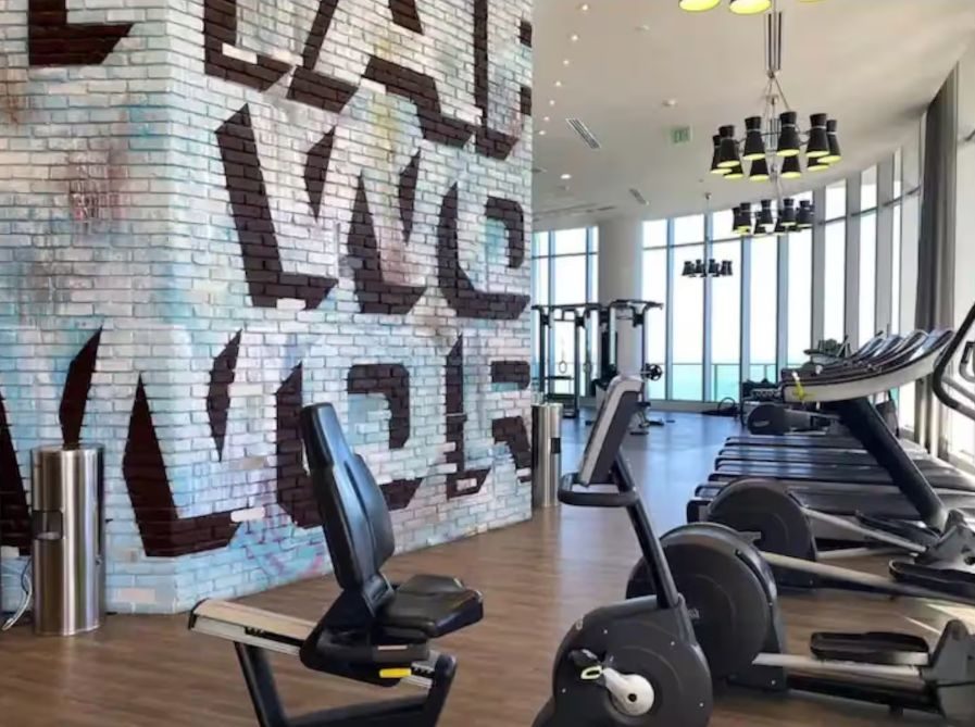 Fitness center, alternate angle