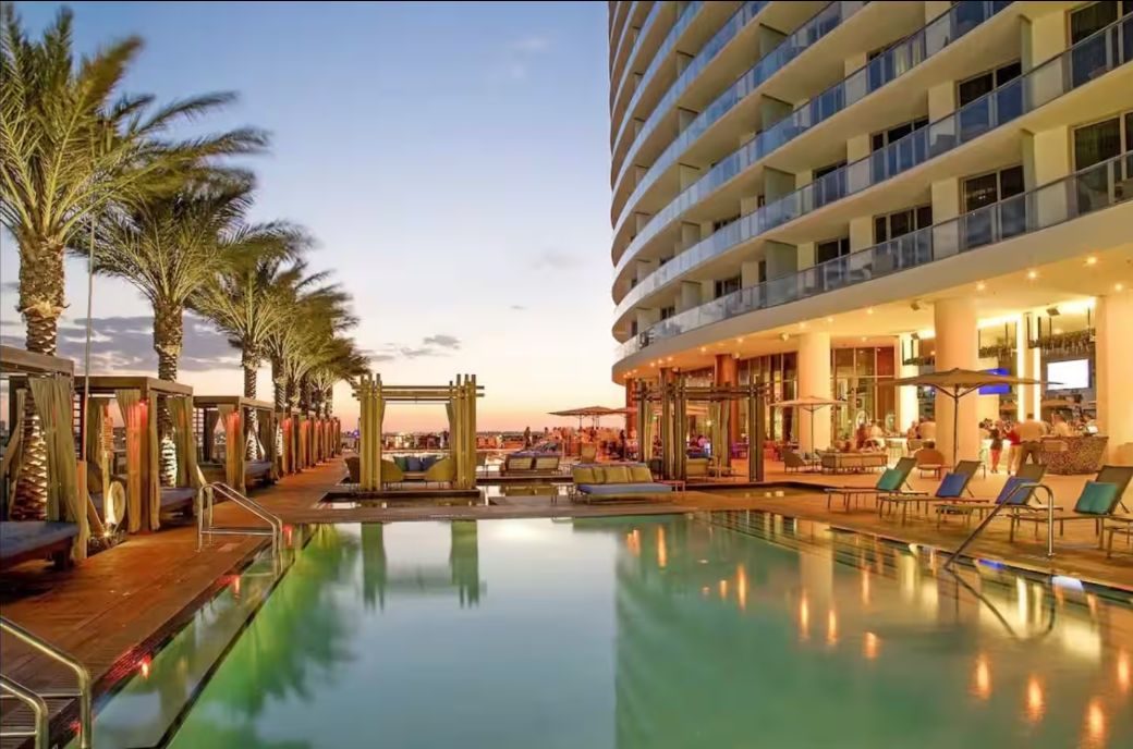 Pool deck