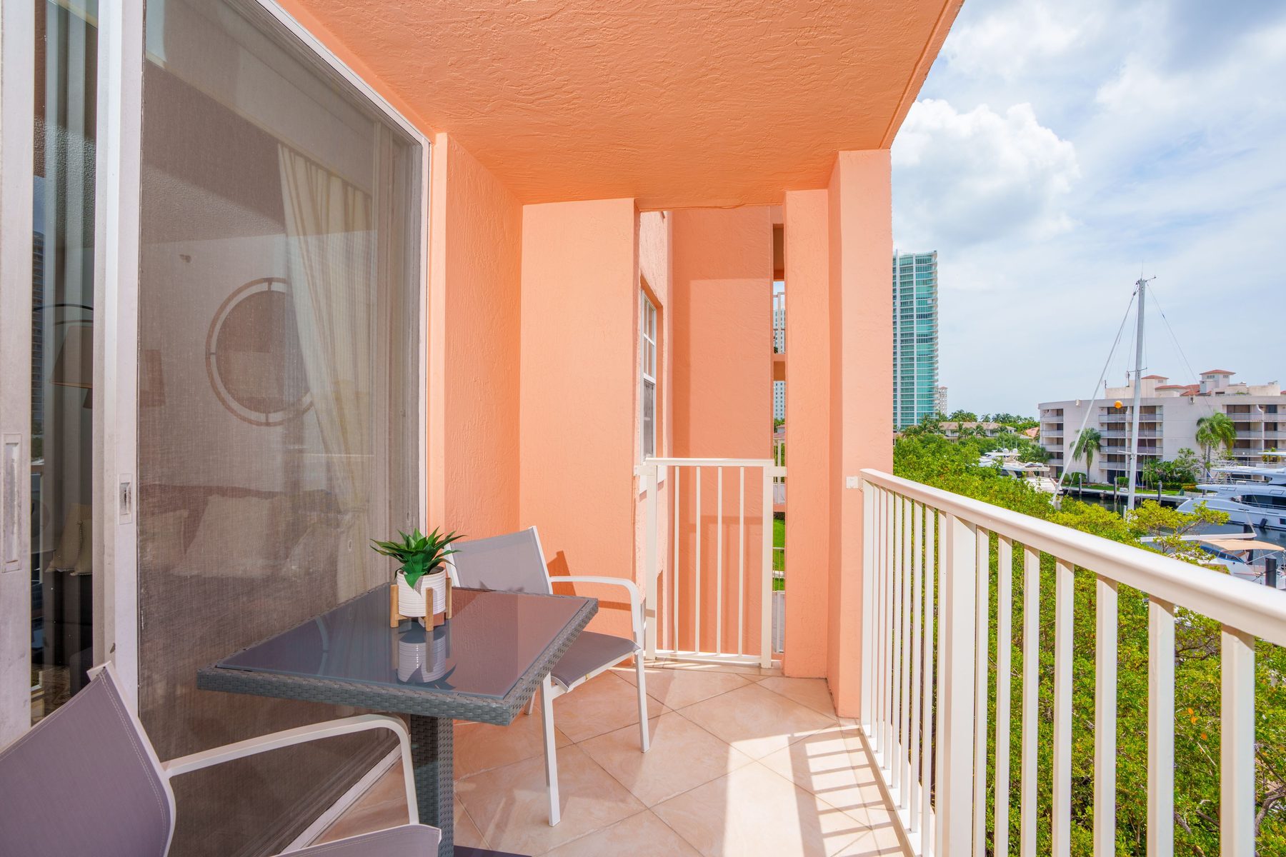Balcony seating