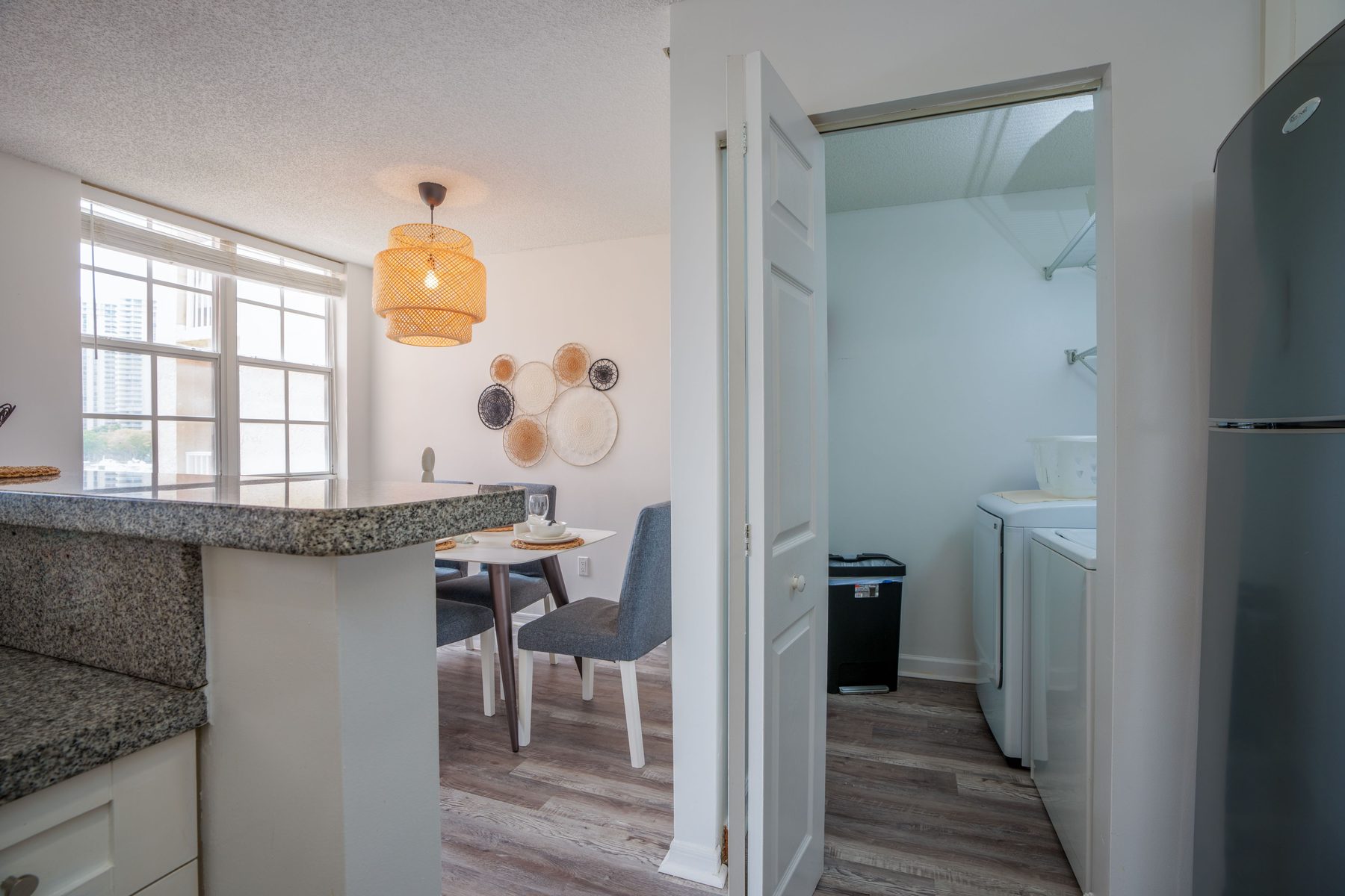 Laundry area