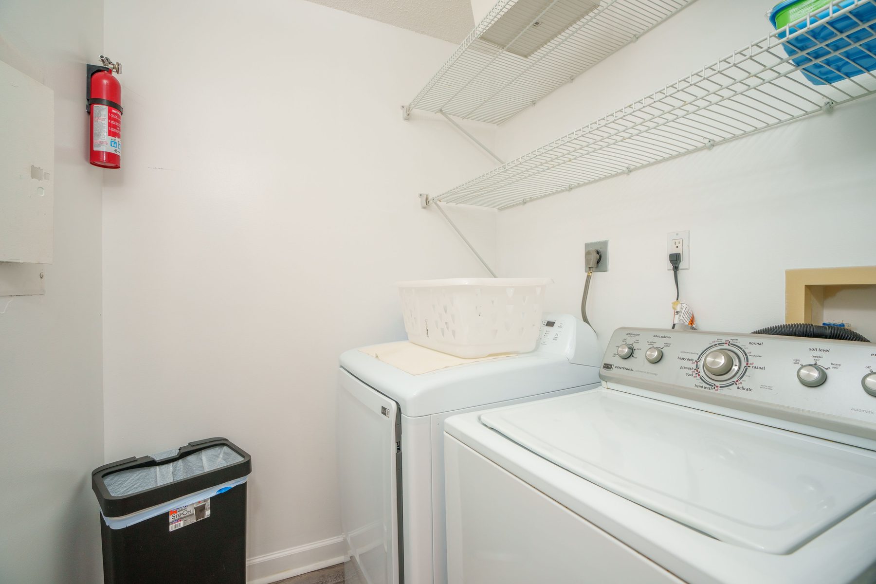 Washer and dryer