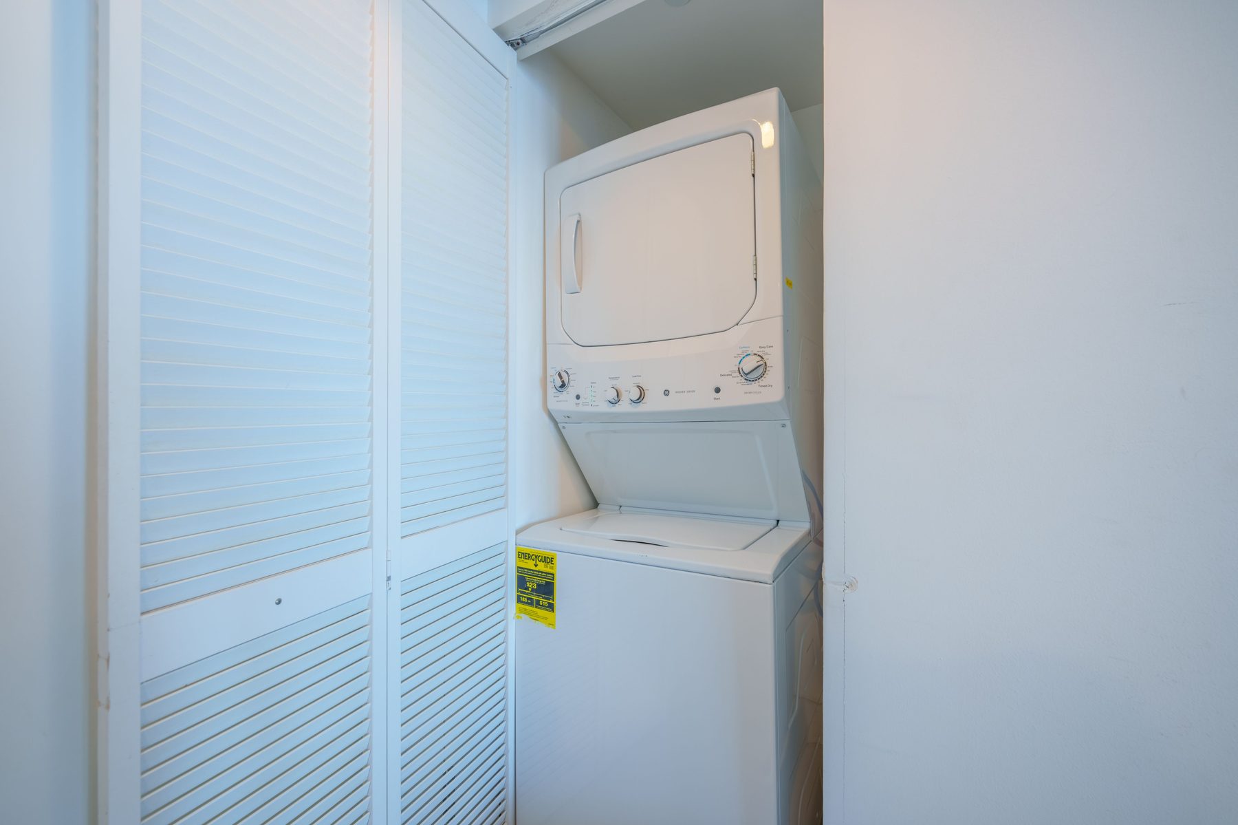 In-unit washer and dryer