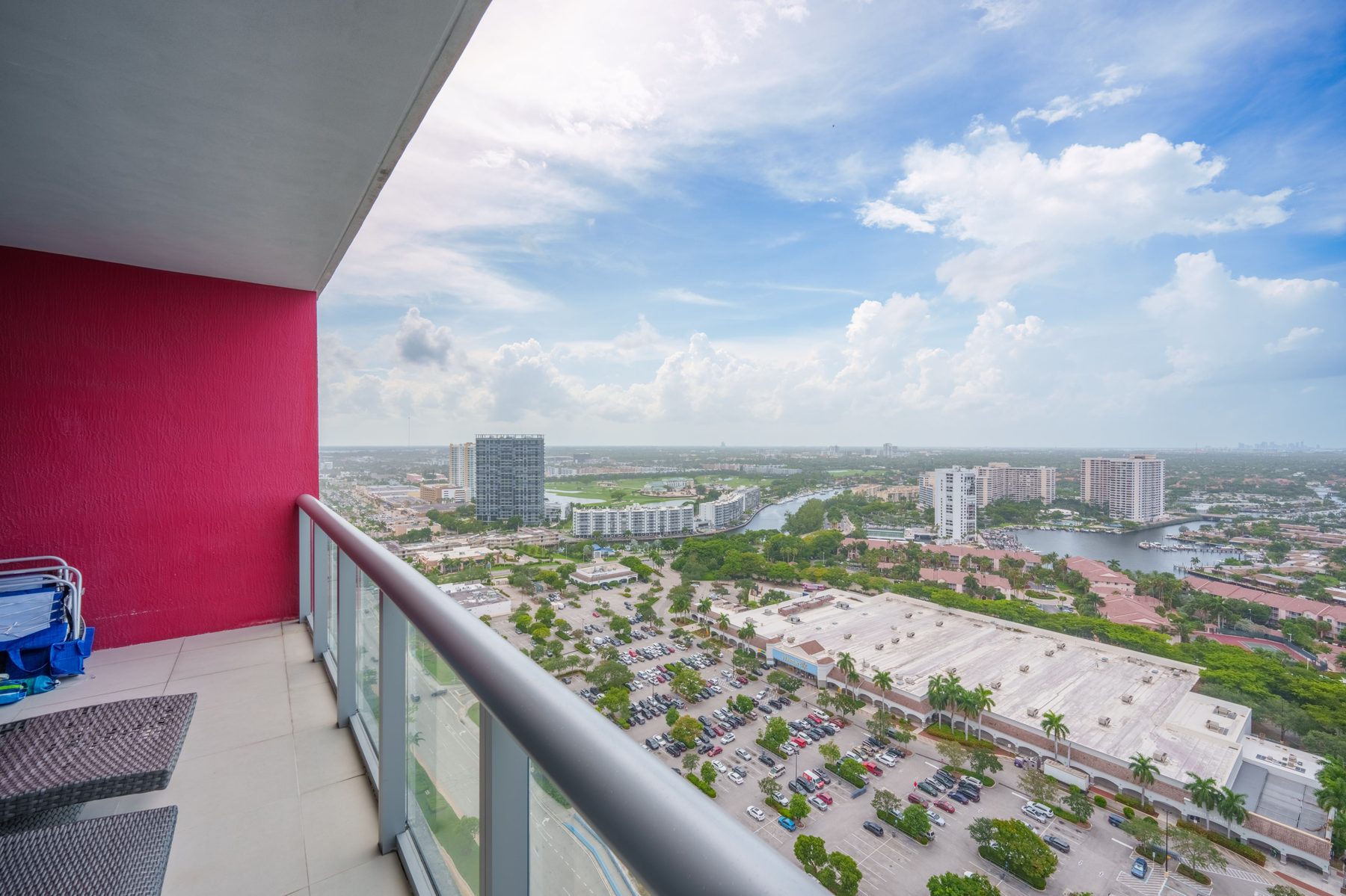 Balcony aerial view