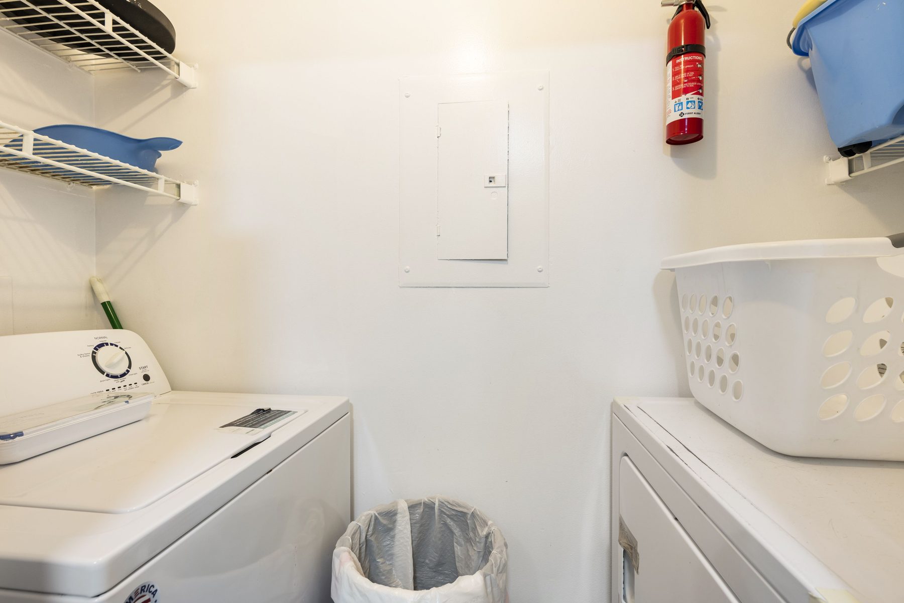 In-unit washer and dryer