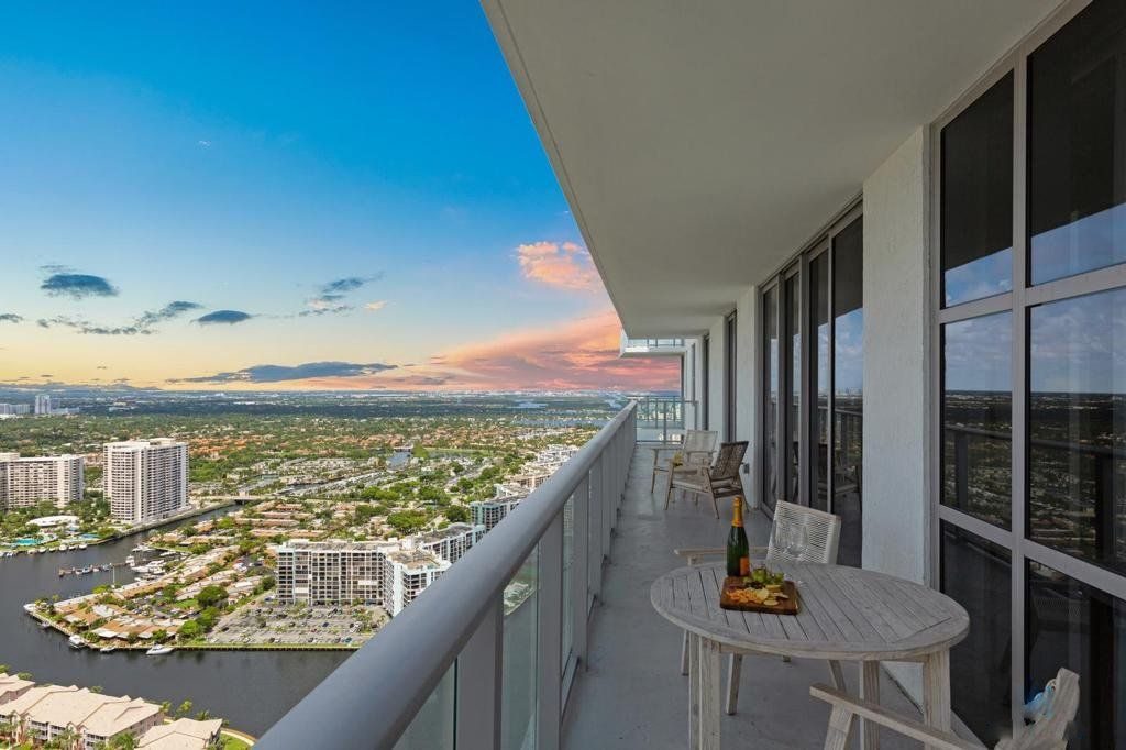 Balcony, Intracoastal sunset view