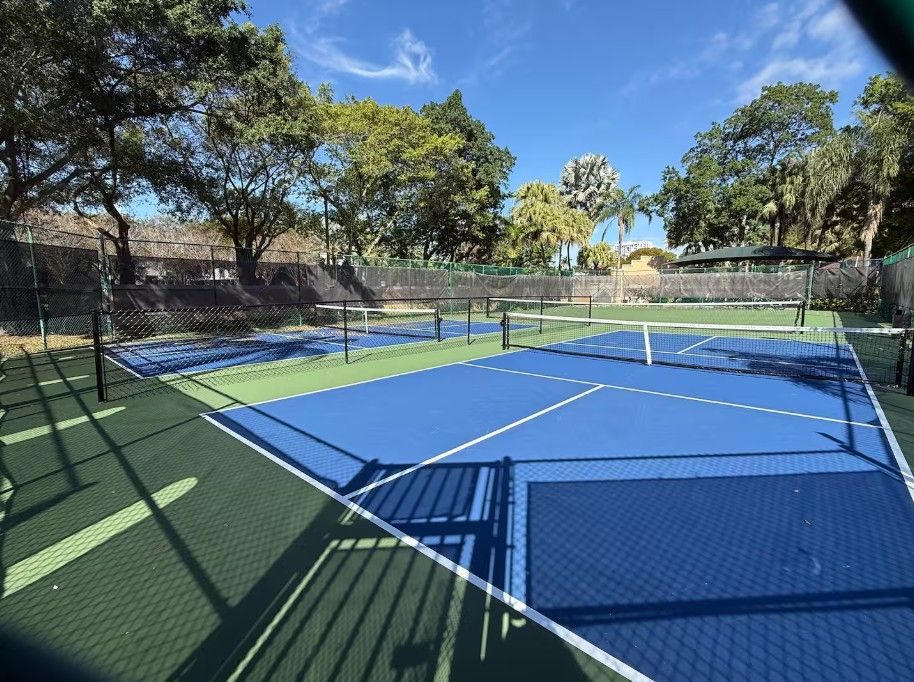 Pickleball courts